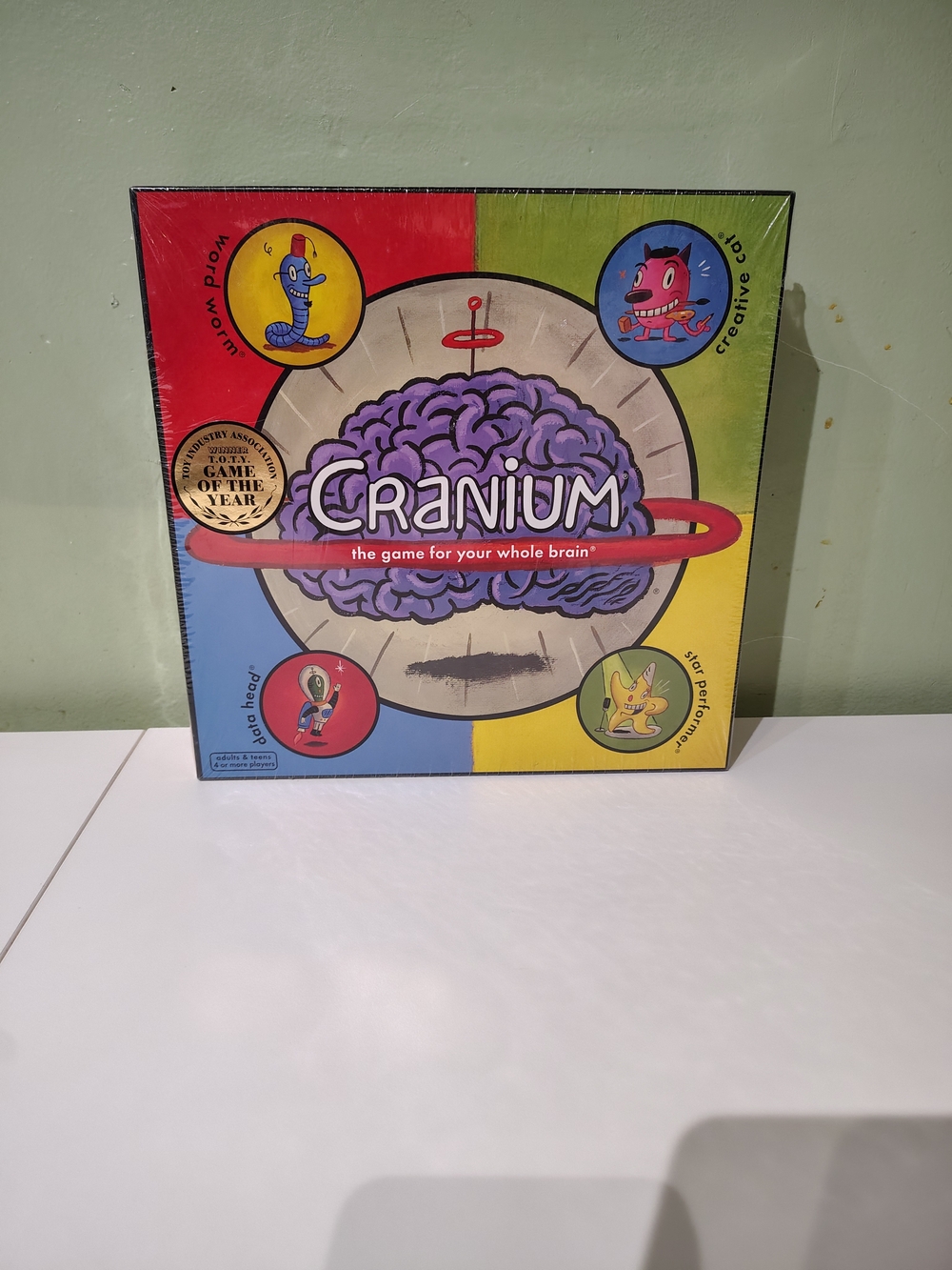 NWT NIB Cranium Board Game Sealed New Brain Game of The Year Kids Children